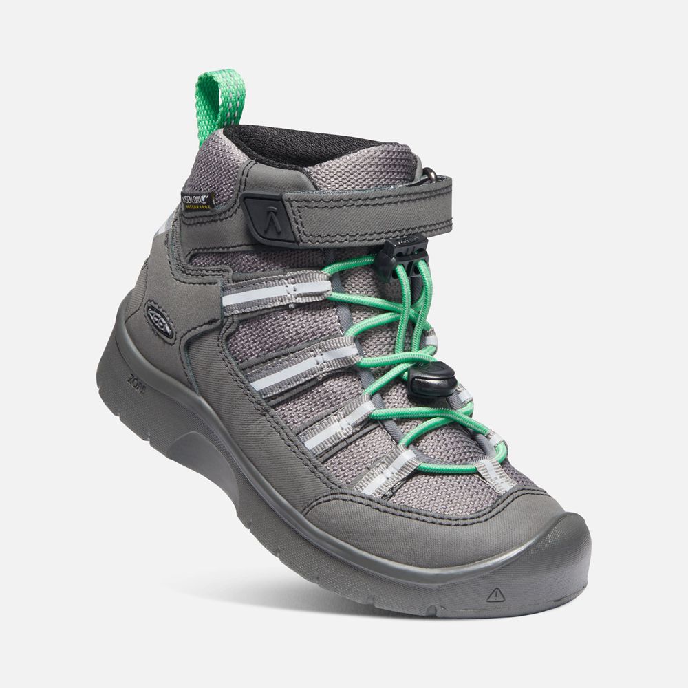 Keen Sneaker Bot Çocuk Gri/Yeşil - Hikeport Ii Sport Waterproof - Türkiye TINC35490